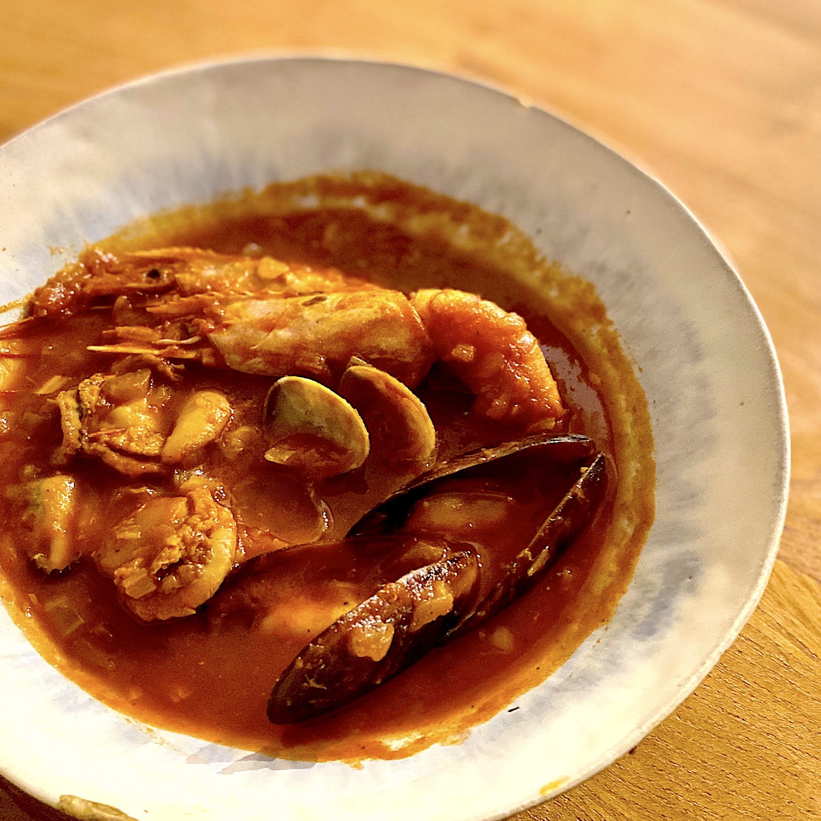 10 30 土 週末料理メニュー バスクのアサリご飯 電気圧力鍋で作る濃厚ブイヤベース Yu Papa S Weekendcooking Lifelog